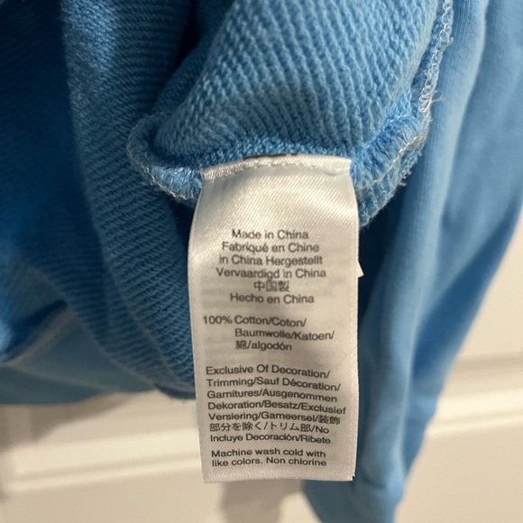 JCREW 100% cotton, embroidered Los Angeles sweatshirt. Worn once. XL - Picture 4 of 4